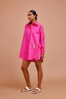  LONGLINE STEP-HEM SHIRT