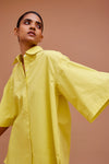 PLEATED UMBRELLA SLEEVES SHIRT & PANTS