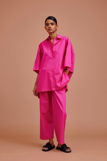  PLEATED UMBRELLA SLEEVES SHIRT & PANTS